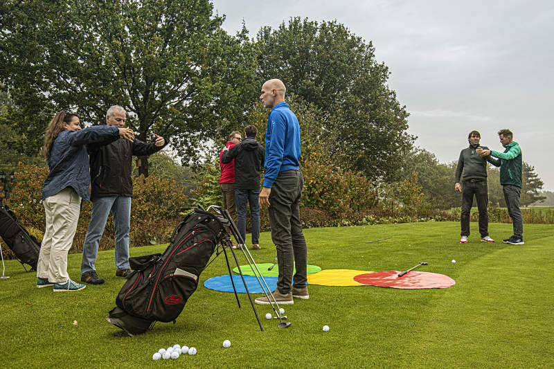 Jeroen Jonk tijdens Ijzeren Hemd Golf